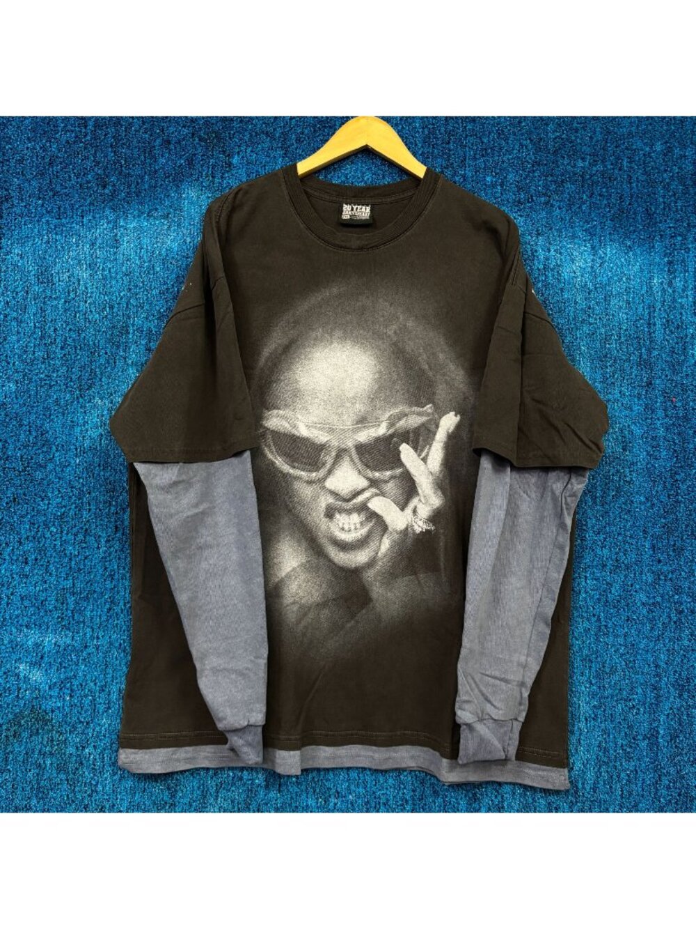 Rihanna Since 2005 R20 Oversized Pop Layered Long Sleeve 2XL